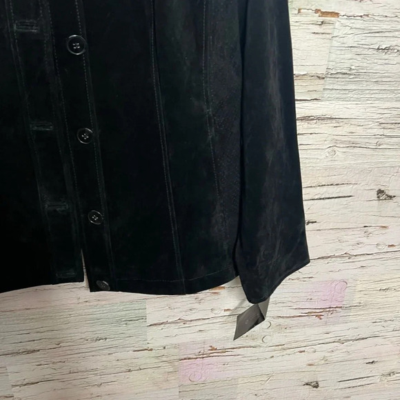 Guillaume black leather jacket NWT size medium - Picture 5 of 10